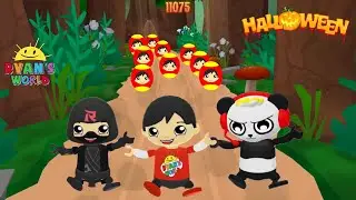 Tag with Ryan - Red T-Shirt ryan 🆚 Ry Glorb Ryan 🆚 Elf Ryan 🆚 Stealth Ninja Ryan 🆚 Space Base !