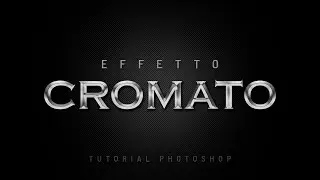Chrome effect in Photoshop: how to apply a metallic effect to an inscription