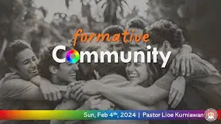 A Formative Community (Month Theme: Growing in Community)