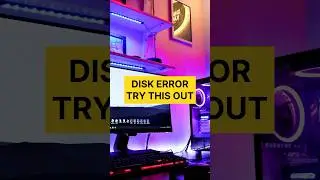 How to rectify windows PC disk error and crashes! 