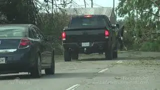 Thibodaux, Louisiana - Hurricane Ida Aftermath/Damage - August 30th, 2021