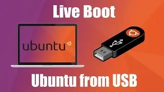 How to Live Boot Ubuntu from USB ? 💻 🐧