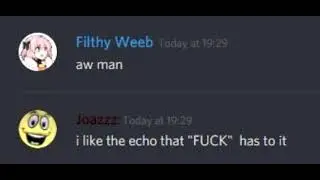 The 'creeper' discord meme isn't always allowed :(