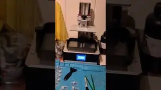 3D Anycubic Mono X  Resin Printer Back Up and Ready to Print!