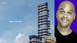 Website Design Inspiration: Salt -  Kaycinho Reacts #5