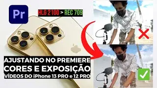 HDR do iPhone 13/14/15 PRO MAX para REC 709 (+LUT de CONVERSÃO)