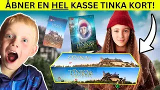 Åbner en HEL Kasse Tinka Kort | Tinka Julekalender 2024 | Tinka Sang