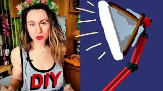 DIY: Как сделать СОФТБОКС из обычной лампы своими руками