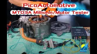 PicoAuto MT03A Milliohm and Motor Tester for Vehicle Diagnostics from Saelig