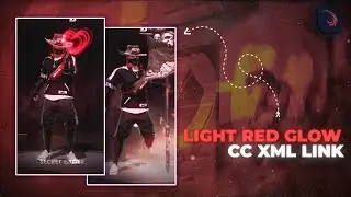 NEW LOBBY RED GLOW HD QUALITY CC ALIGHTMOTION FF XML || NEW TREND FF 🍁 4K QUALITY CC XML