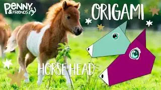 Penny-DIY: Origami – brett hestehoder!