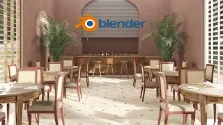 Creating Restaurant in Blender