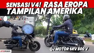 QJ Motor SRV 600 V 2025 - Test Ride Indonesia | Otorider