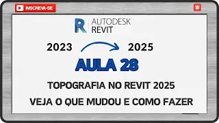 Revit Aula 28, Como fazer topografias no Revit 2025.