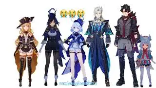 fontaine people are tall! .... well not all-  [Genshin Impact]