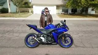 2018 Yamaha R3 Akrapovic Slip on and undertail kit results