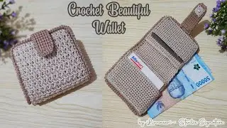 Beautiful and easy Crochet wallet tutorial