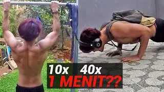 10 Pull-ups 40 Push-ups 1 Minute, How to Increase More Reps and Get Stronger Fast