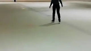 Первый раз на коньках