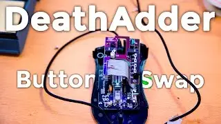 Leftie Razer Mouse Button Swap (Left-handed DeathAdder)