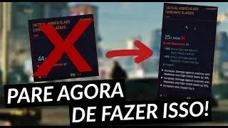 PARE DE FAZER ISSO AGORA NO CYBERPUNK 2077