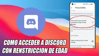 Cómo acceder a Discord con restricción de edad en iOS o Android
