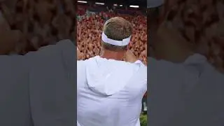 Hugh Freeze celebrates with his family after Auburn beats Alabama A&M. #wareagle #auburntigers
