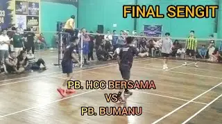 FINAL BADMINTON PB. HCC BERSAMA VS FB. BUMANU