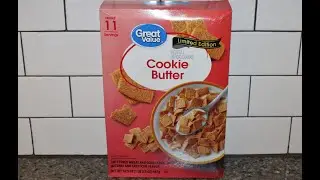 Great Value (Walmart) Cookie Butter Cereal Review