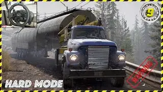 SnowRunner Сложный режим [ Везём Тяжелую цистерну 