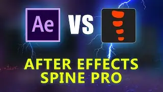 The Best animation Software for Beginners | After Effects Vs Spine Pro