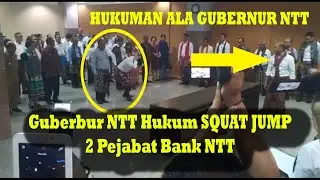 Salah Tanda Tangan Berkas, Gubernur Hukum Squat Jump dua Pejabat