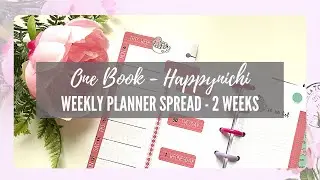 PLAN WITH ME 2021 - HAPPY NICHI WEEKLY PLANNER SPREAD - 2 WEEKS SPREAD Ft Craftieliciousloves
