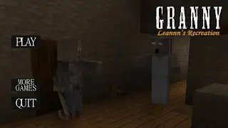 Granny 1 All Endings with Grandpa in Minecraft PE | Granny 1.8 MCPE Leannn’s Recreation Release