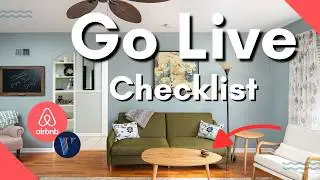 Airbnb Go Live: Do THIS Before You Start Hosting!