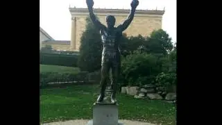 Rambo at the Rocky Steps - Roberto Milanese