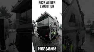 2023 Aliner Evolution A Frame Pop Up Trailer Tour | Beckley's RVs