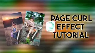 Page Curl Effect /Transition | Alight Motion Tutorial
