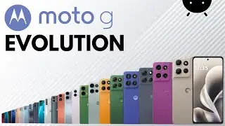 The EVOLUTION of Motorola Moto G Series
