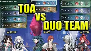 PEAK WUWA?? | MAX INVESTMENT Duo Team SUB DPS/DPS TEAM Combination versus TOA Patch 1.2