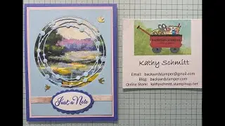 Beautiful cards using Meandering Meadows and Most Adorned DSP by Stampin’ Up!