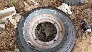 Колёса от запорожца на мотоблок мотор сич (Grasshopper), часть 1-я !