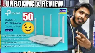 TP-Link Archer C60 Unboxing | TP Link Archer C60 Setup | AC1350 Wireless Dual Band Router 1350 Mbps