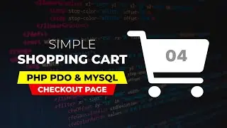 Simple Shopping Cart System Using PHP PDO and MySQL Database - Part 04