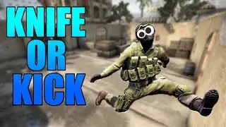 CS:GO - KNIFE or KICK CHALLENGE - asmoK