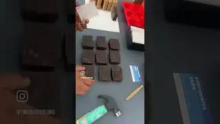 Stamping turmeric and coffee soaps..#handmadesoap #soapmaking #smallbusiness #sustainableliving