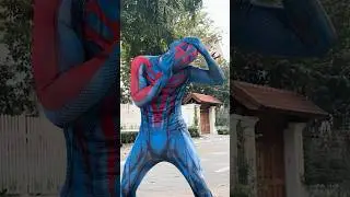 Spider-man vs Money Heist 148 #spiderman #shorts #homic
