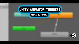 How To Use Animator Triggers In Unity 3D Quick Tutorial