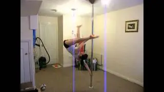 Pole Fitness Handsprings!