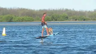 Chris and Mika hit the water on the Stoke Foil Boost this week, looks like they had a great time!